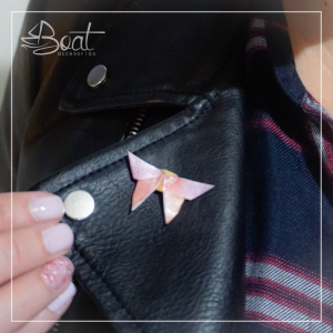 Pin Mariposa Origami