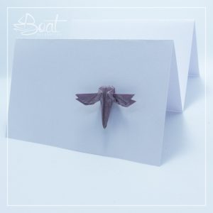 Pin Libélula Origami