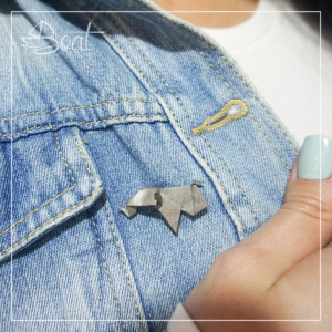 Pin Elefante Origami