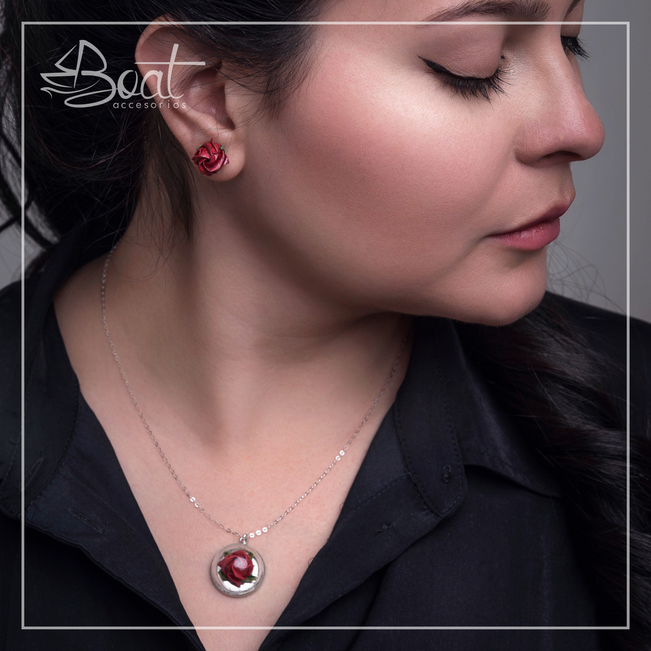 Juego Rosa Medio Globo - Imagen 2